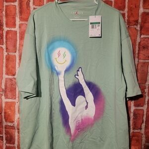 Nike Air Jordan x J Balvin Enamel Green TShirt Men’s Size XL DR2962-308